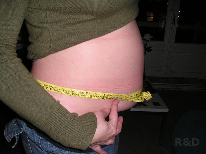 6-3-06 Mijn buik (3) 22 weken.JPG